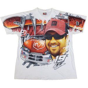 Elliott Sadler #19 Dodge NASCAR Shirt - All Over Print  Size M XL